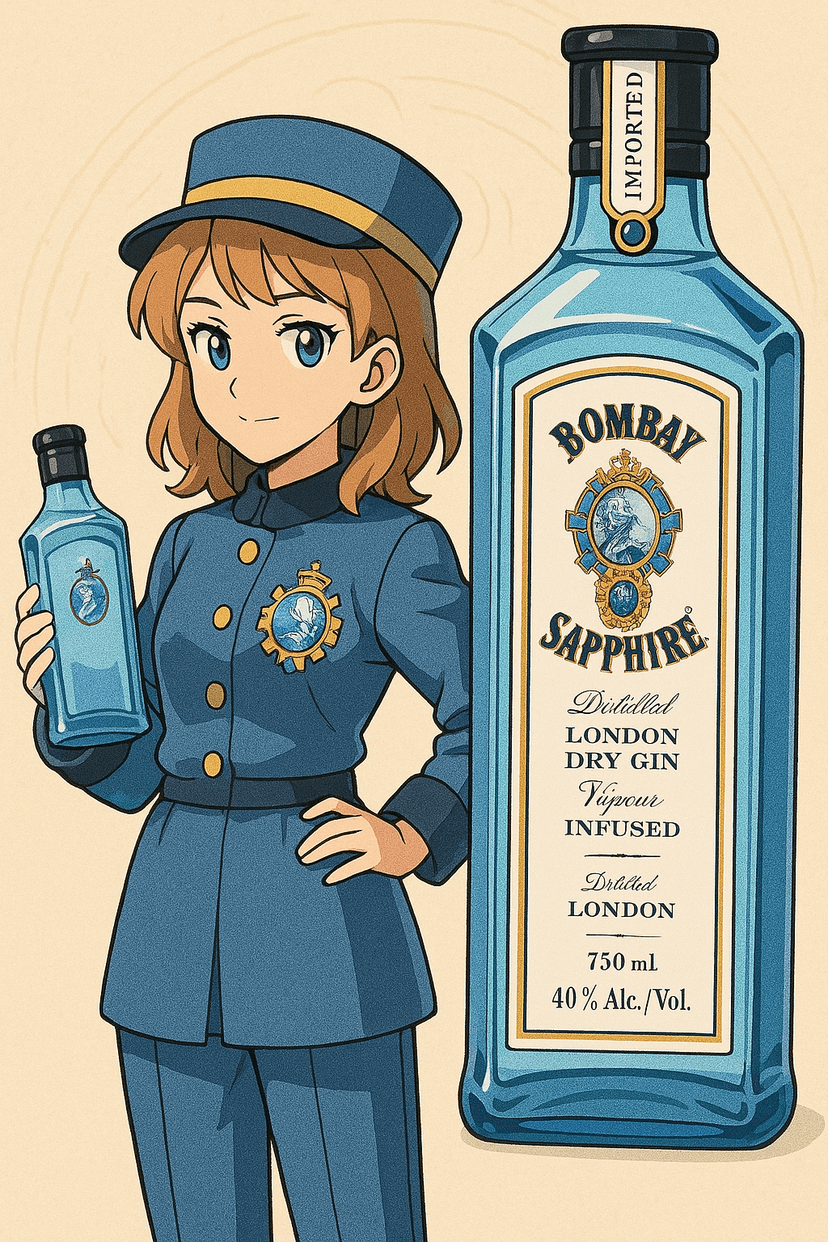 ボンベイ・サファイアのボトル