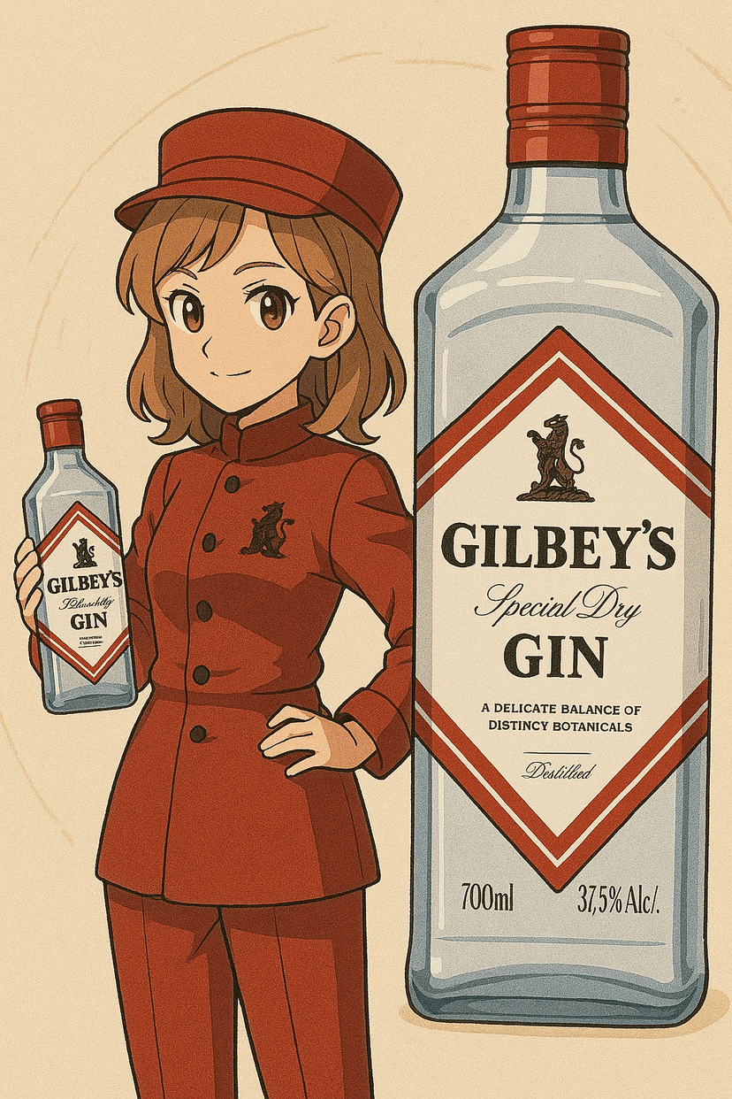 ギルビージンのボトル