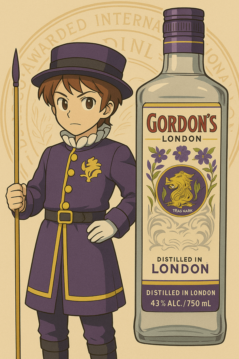 ゴードン・ロンドン・ドライジンのボトル